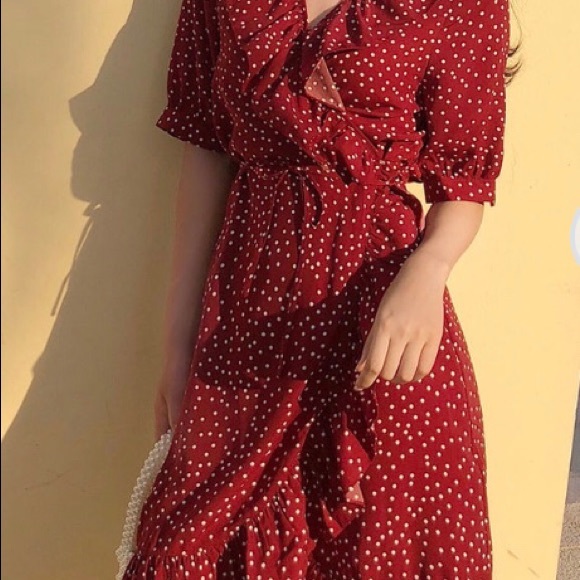 Vintage ruffle dress - Picture 3 of 4